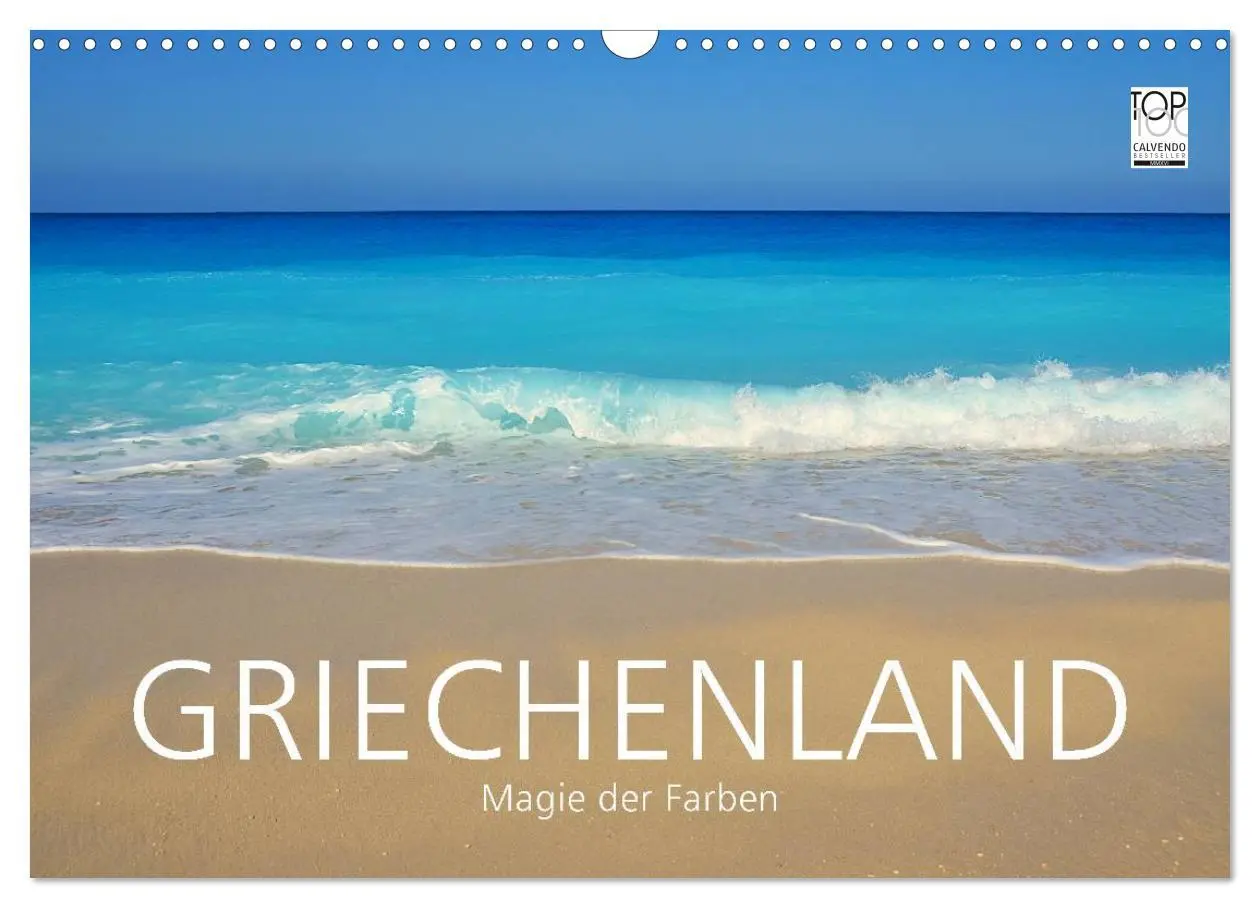 Cover: 9783457993668 | Griechenland - Magie der Farben (Wandkalender 2026 DIN A3 quer),...