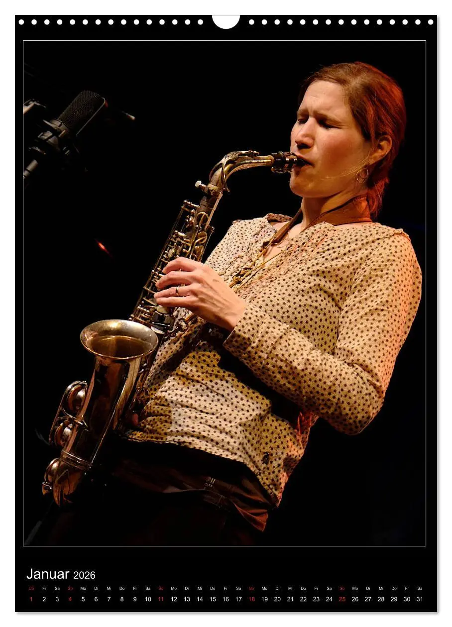 Bild: 9783516393668 | Jazzladys in der alten Schmiede (Wandkalender 2026 DIN A3 hoch),...