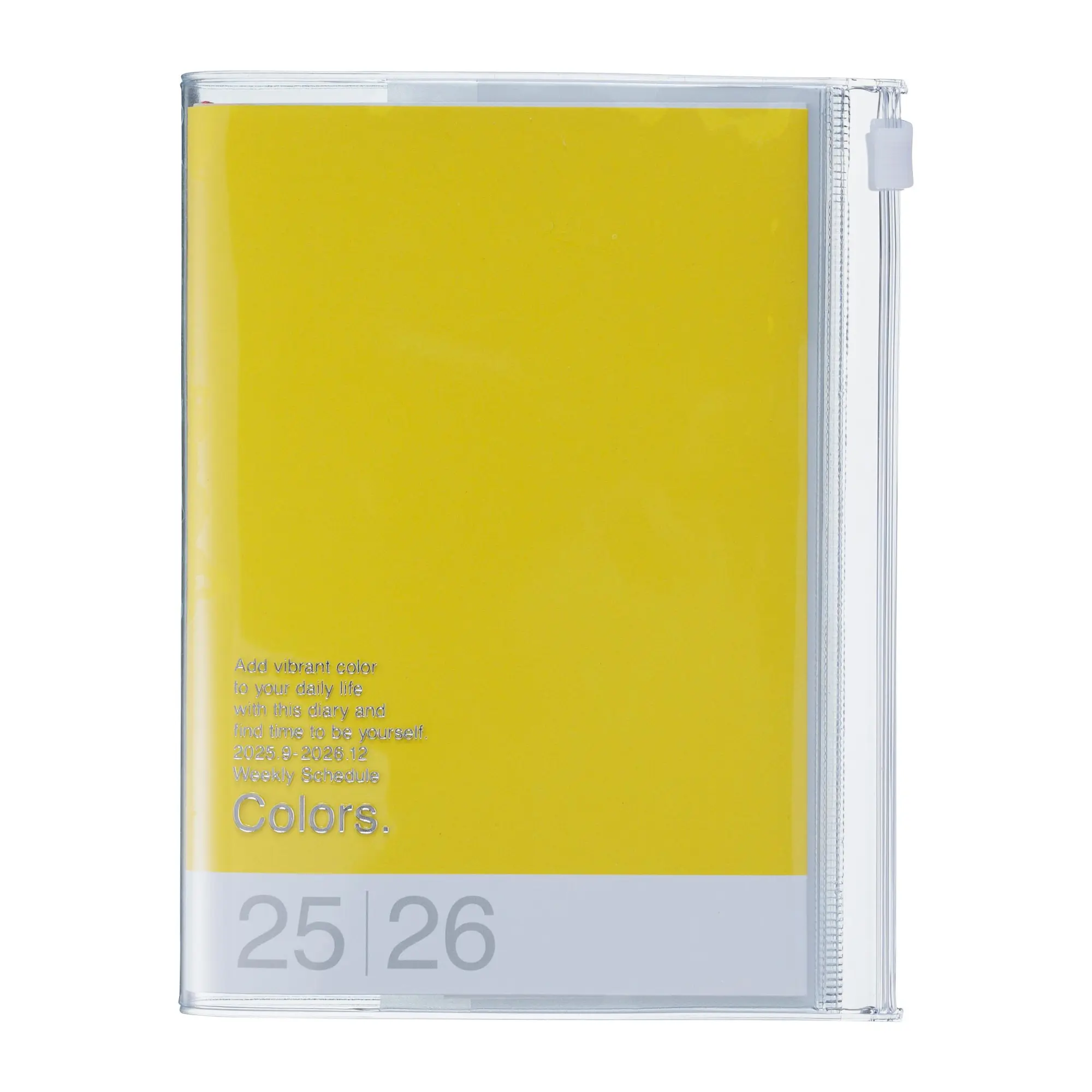 Cover: 4550045143768 | MARK'S 2025/26 Taschenkalender, A6 Colors // Yellow | MARK'S Inc.