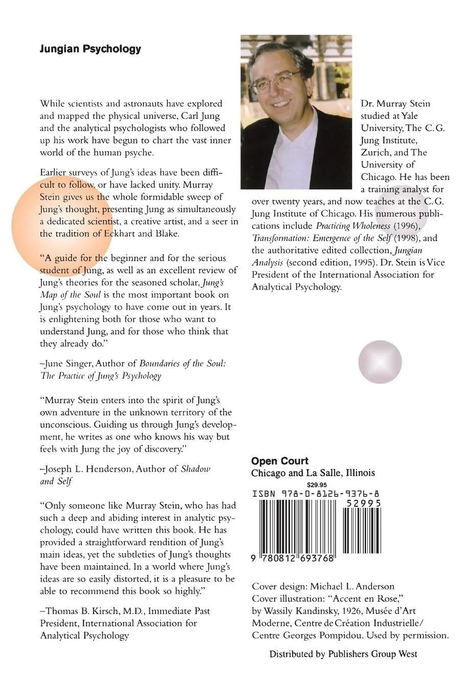 Rückseite: 9780812693768 | Jung's Map of the Soul | An Introduction | Murray Stein | Taschenbuch