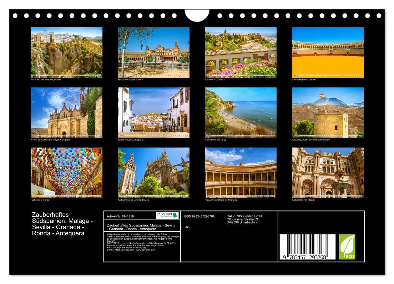Bild: 9783457293768 | Zauberhaftes Südspanien: Malaga - Sevilla - Granada - Ronda -...