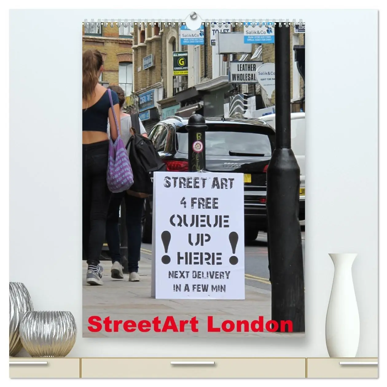 Cover: 9783516383768 | StreetArt London (hochwertiger Premium Wandkalender 2026 DIN A2...