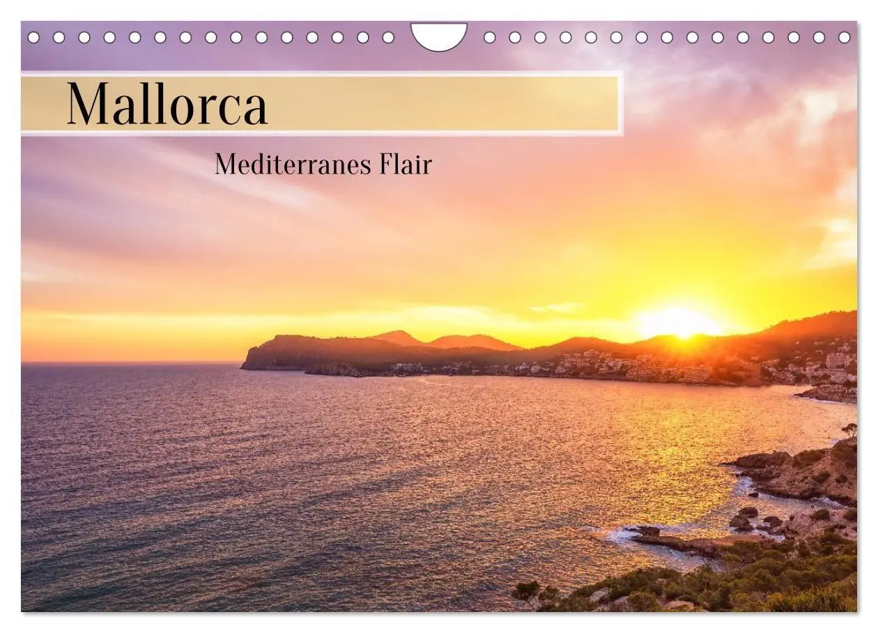 Cover: 9783516693768 | Mallorca - Mediterranes Flair (Wandkalender 2026 DIN A4 quer),...