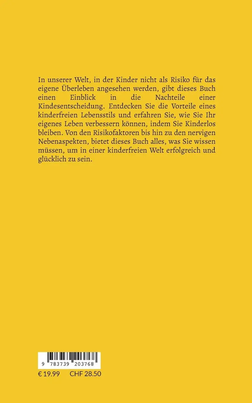 Rückseite: 9783739203768 | Kinder: Der größte Risikofaktor für Alkoholismus, Herzinfarkt und...