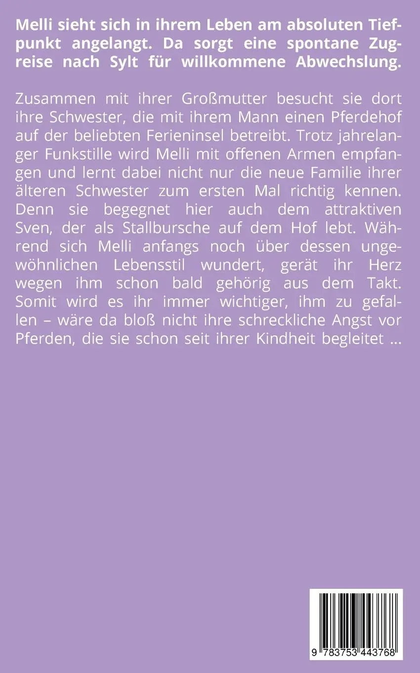 Rückseite: 9783753443768 | Sylter Frühling und Pferdeküsse | Inka Eichhorn | Taschenbuch | 266 S.