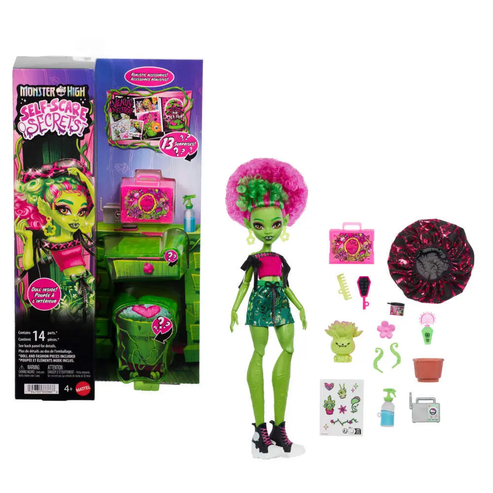 Cover: 194735333868 | Monster High Self-Scare Secrets Venus | Fensterkarton | JHK45 | 2026
