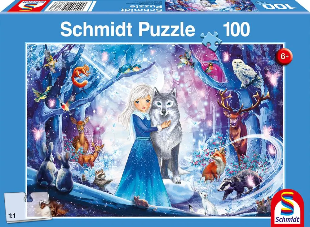 Cover: 4001504563868 | Prinzessin im Winterwald | Kinderpuzzle Standard 100 Teile | Spiel