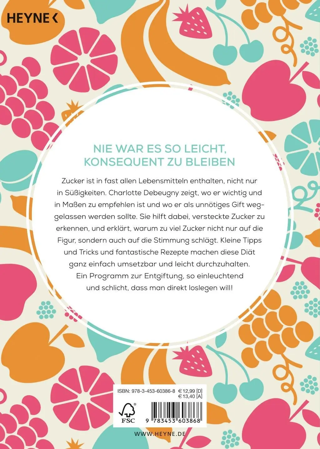 Bild: 9783453603868 | Süßer leben ohne Zucker | Charlotte Debeugny | Taschenbuch | 128 S.