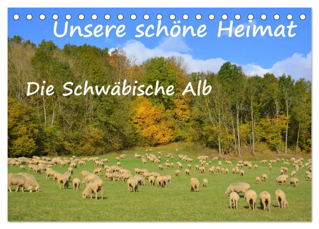 Cover: 9783457803868 | Unsere schöne Heimat - Die Schwäbische Alb (Tischkalender 2026 DIN...
