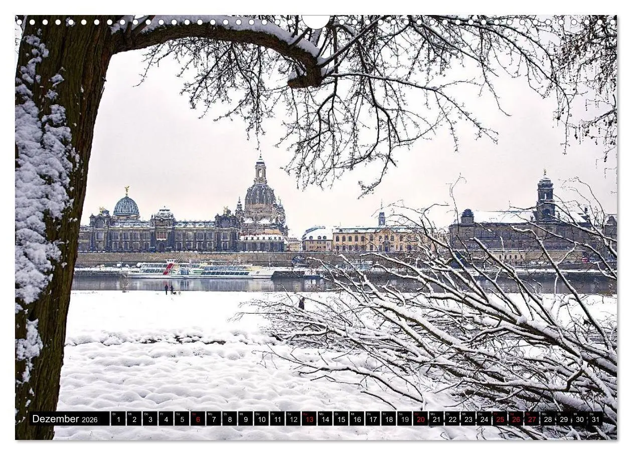 Bild: 9783516133868 | WUNDERVOLLES DRESDEN (Wandkalender 2026 DIN A3 quer), CALVENDO...