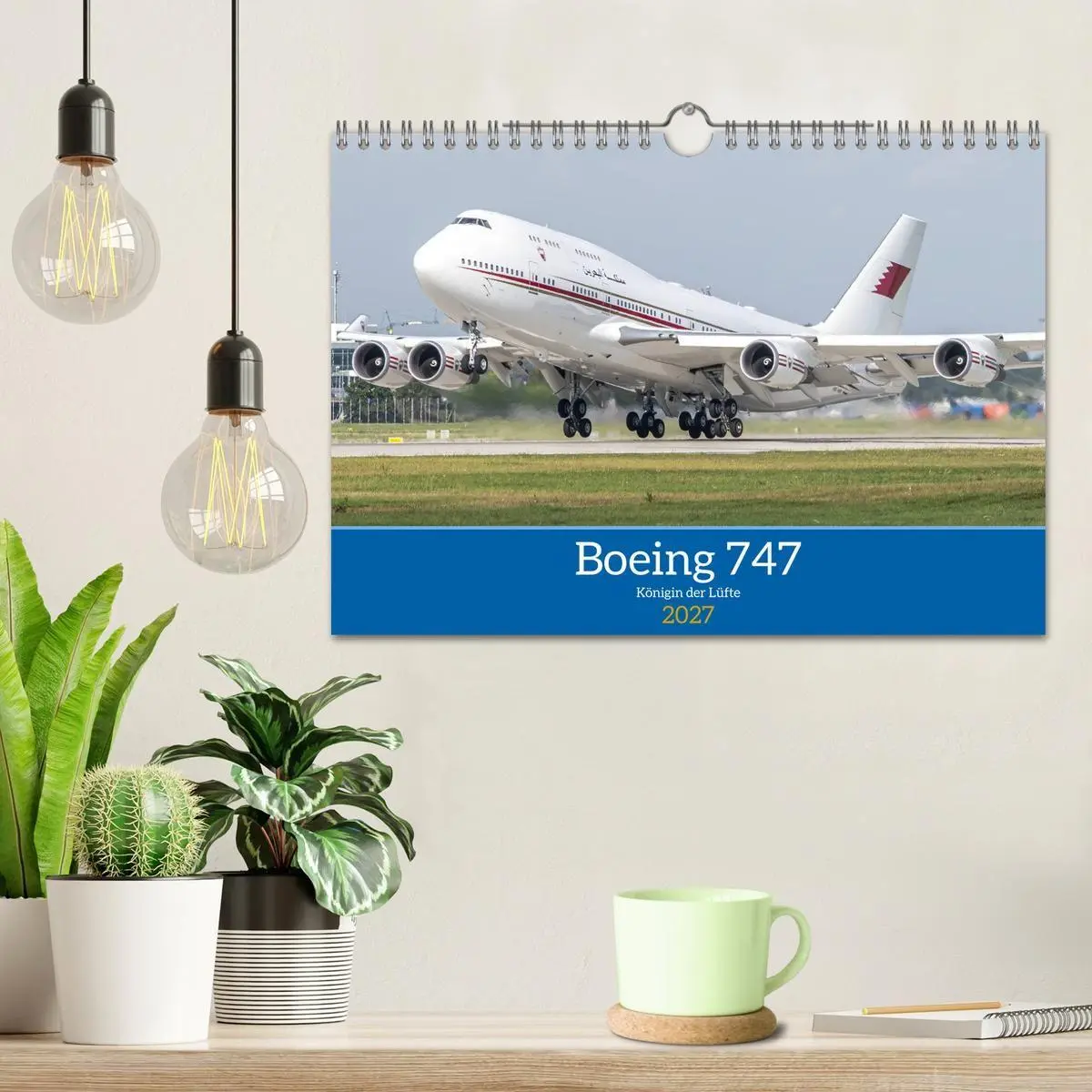 Bild: 9783569223868 | Boeing 747 Kalender (Wandkalender 2027 DIN A4 quer), CALVENDO...