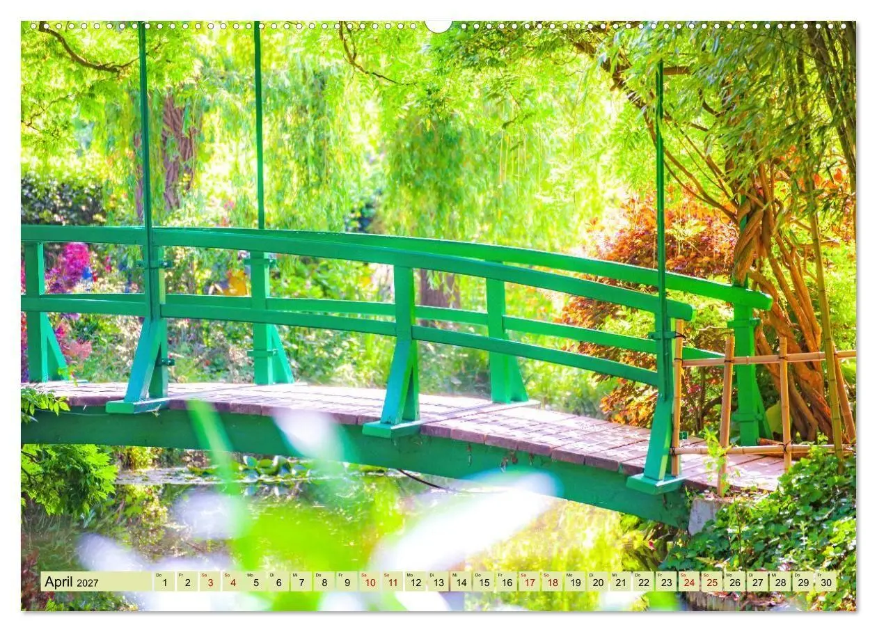Bild: 9783594353868 | Claude Monet - Sein Garten in sanftem Licht (Wandkalender 2027 DIN...