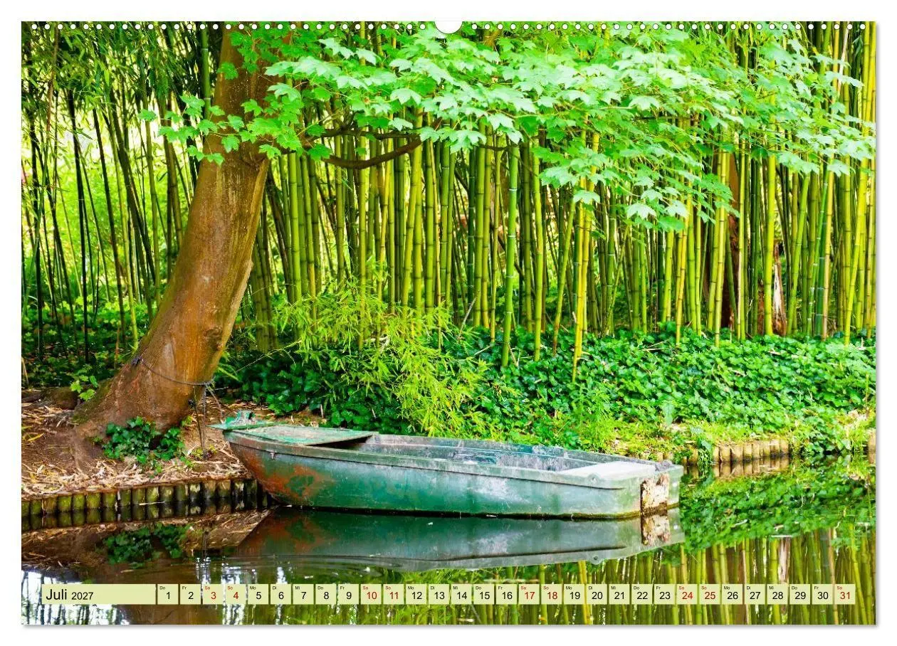 Bild: 9783594353868 | Claude Monet - Sein Garten in sanftem Licht (Wandkalender 2027 DIN...