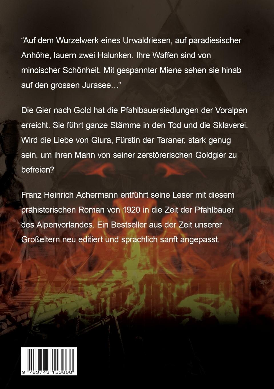 Rückseite: 9783743153868 | Der Schatz des Pfahlbauers | Roman aus den Wildnissen der Bronzezeit