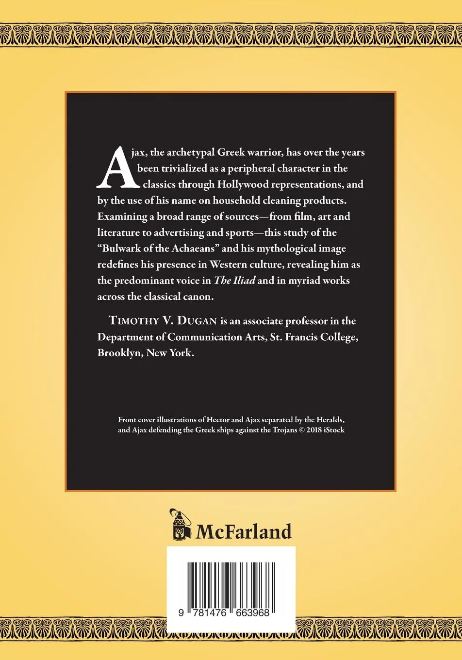 Rückseite: 9781476663968 | The Many Lives of Ajax | Timothy V. Dugan | Taschenbuch | Englisch