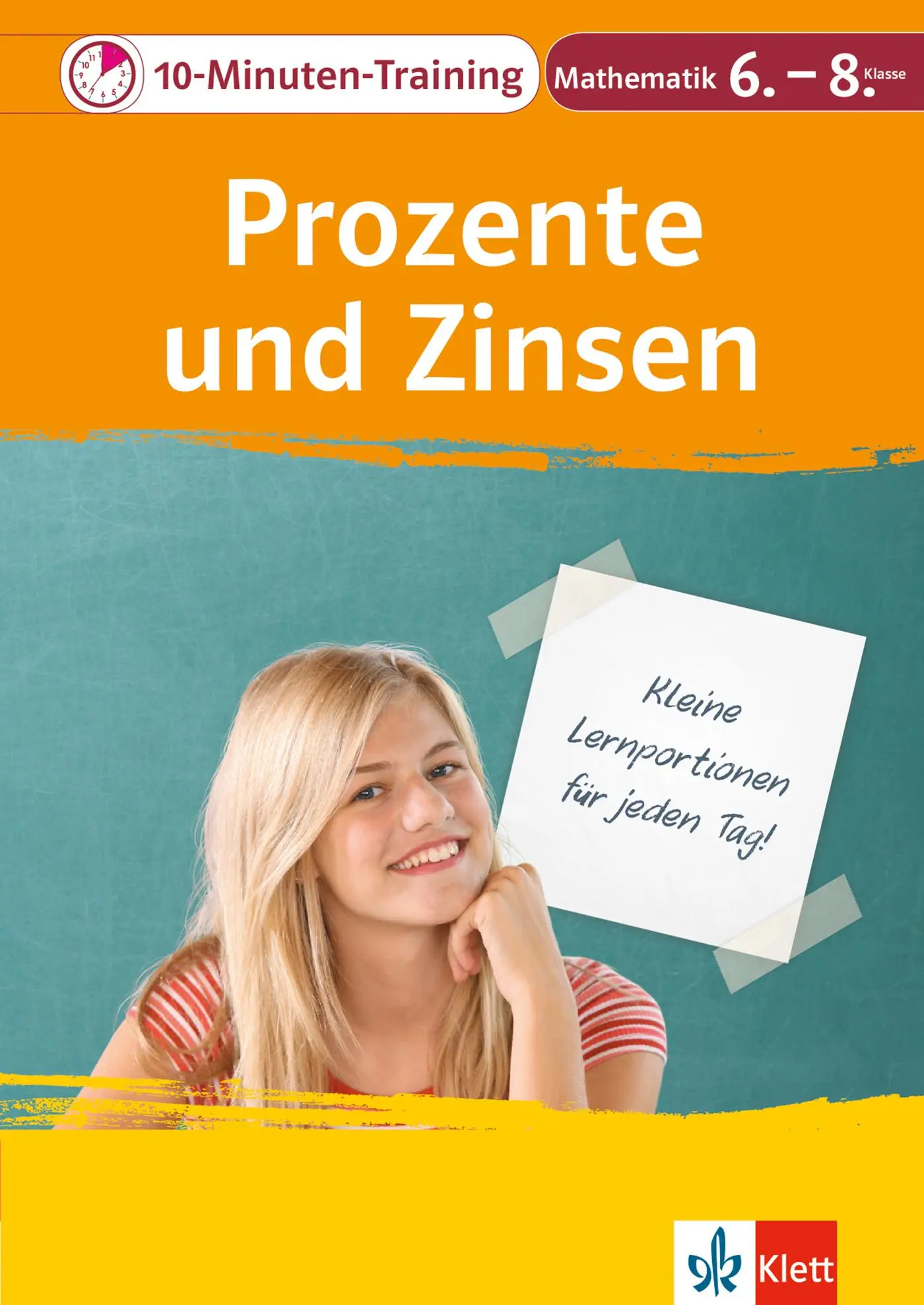 Cover: 9783129273968 | 10-Minuten-Training Prozente und Zinsen. Mathematik 6.-8. Klasse Cover: 9783129273968 | 10-Minuten-Training Prozente und Zinsen. Mathematik 6.-8. Klasse
