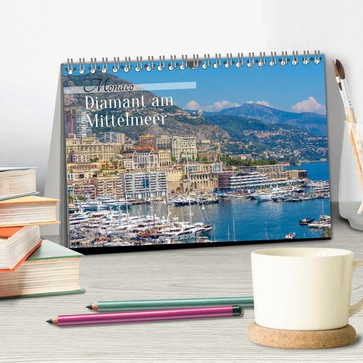 Bild: 9783457273968 | Monaco - Diamant am Mittelmeer (Tischkalender 2026 DIN A5 quer),...