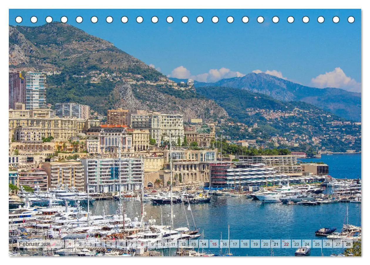 Bild: 9783457273968 | Monaco - Diamant am Mittelmeer (Tischkalender 2026 DIN A5 quer),...