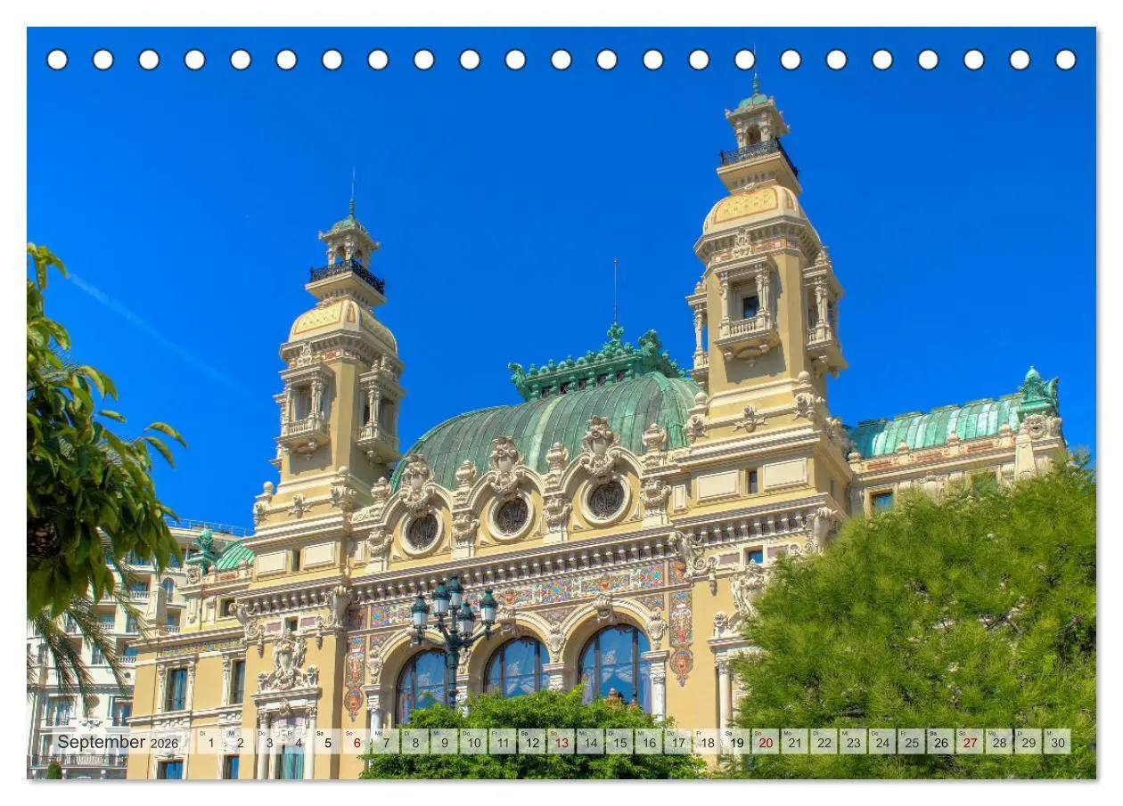 Bild: 9783457273968 | Monaco - Diamant am Mittelmeer (Tischkalender 2026 DIN A5 quer),...