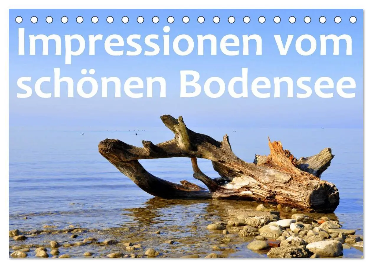 Cover: 9783516123968 | Impressionen vom schönen Bodensee (Tischkalender 2026 DIN A5 quer),...