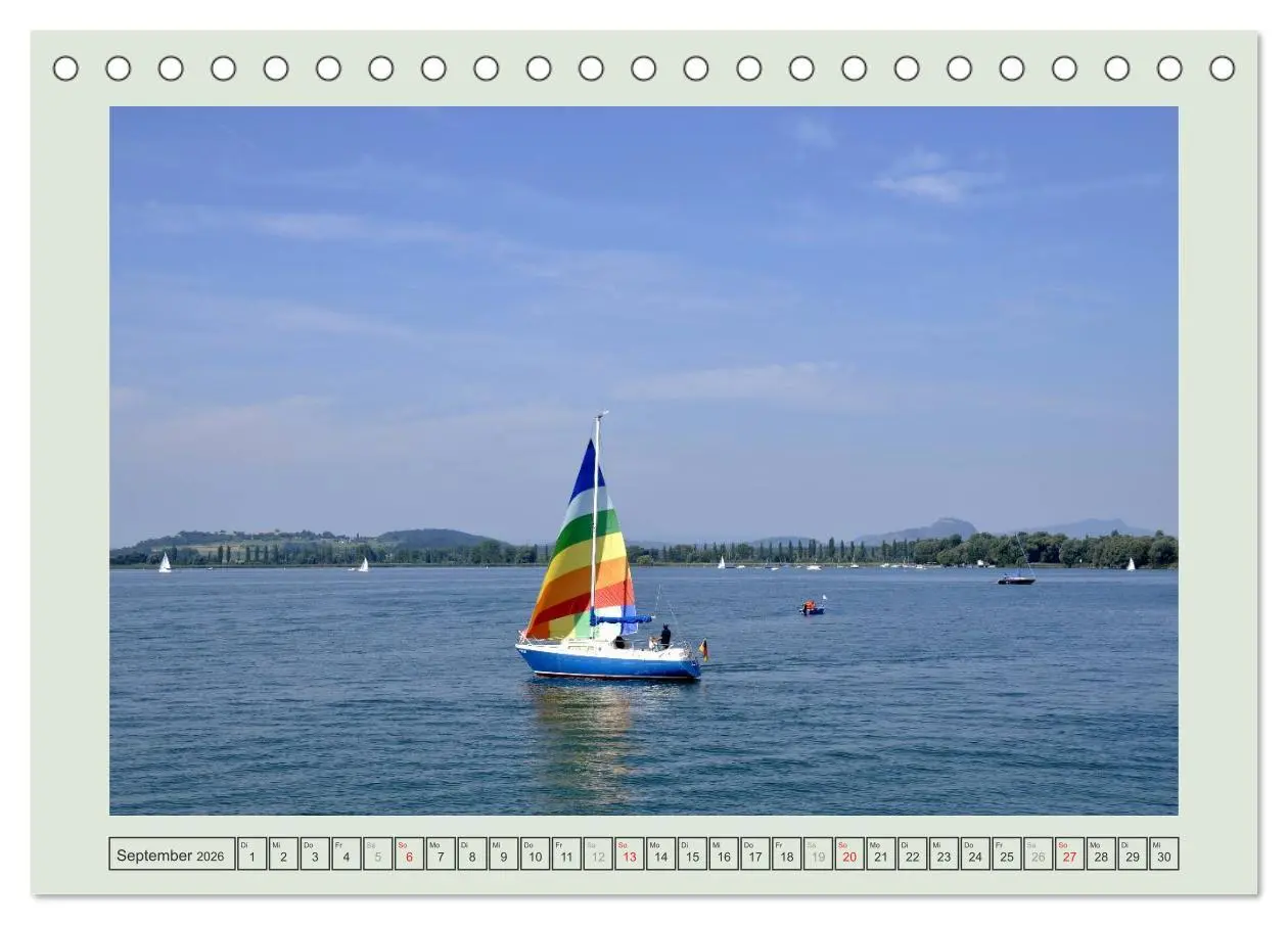 Bild: 9783516123968 | Impressionen vom schönen Bodensee (Tischkalender 2026 DIN A5 quer),...