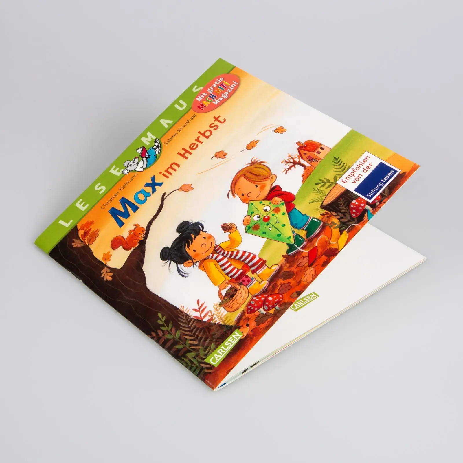 Bild: 9783551083968 | LESEMAUS 96: Max im Herbst | Ein Bilderbuch mit vielen Sachinfos