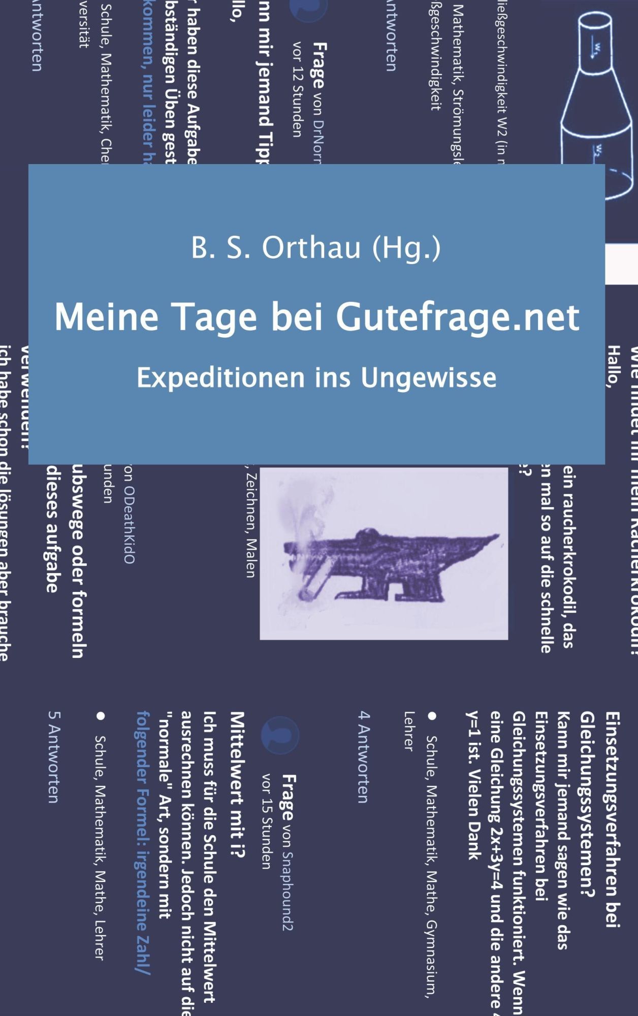 Cover: 9783752813968 | Meine Tage bei Gutefrage.net | B. S. Orthau | Taschenbuch | Paperback