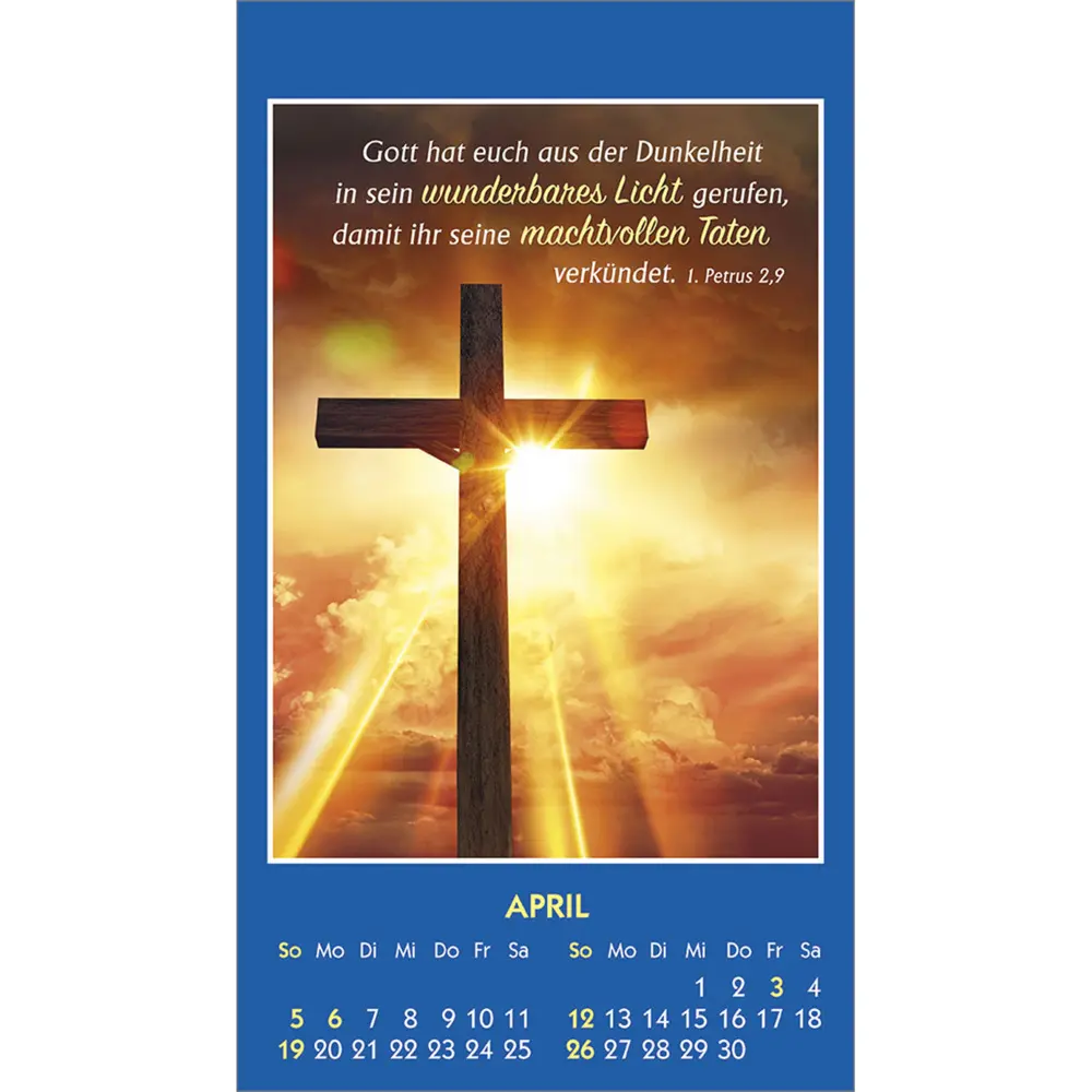 Bild: 9783754893968 | Gottes Wort - Licht für den Tag 2026 | Kalender | Spiralbindung | 2026