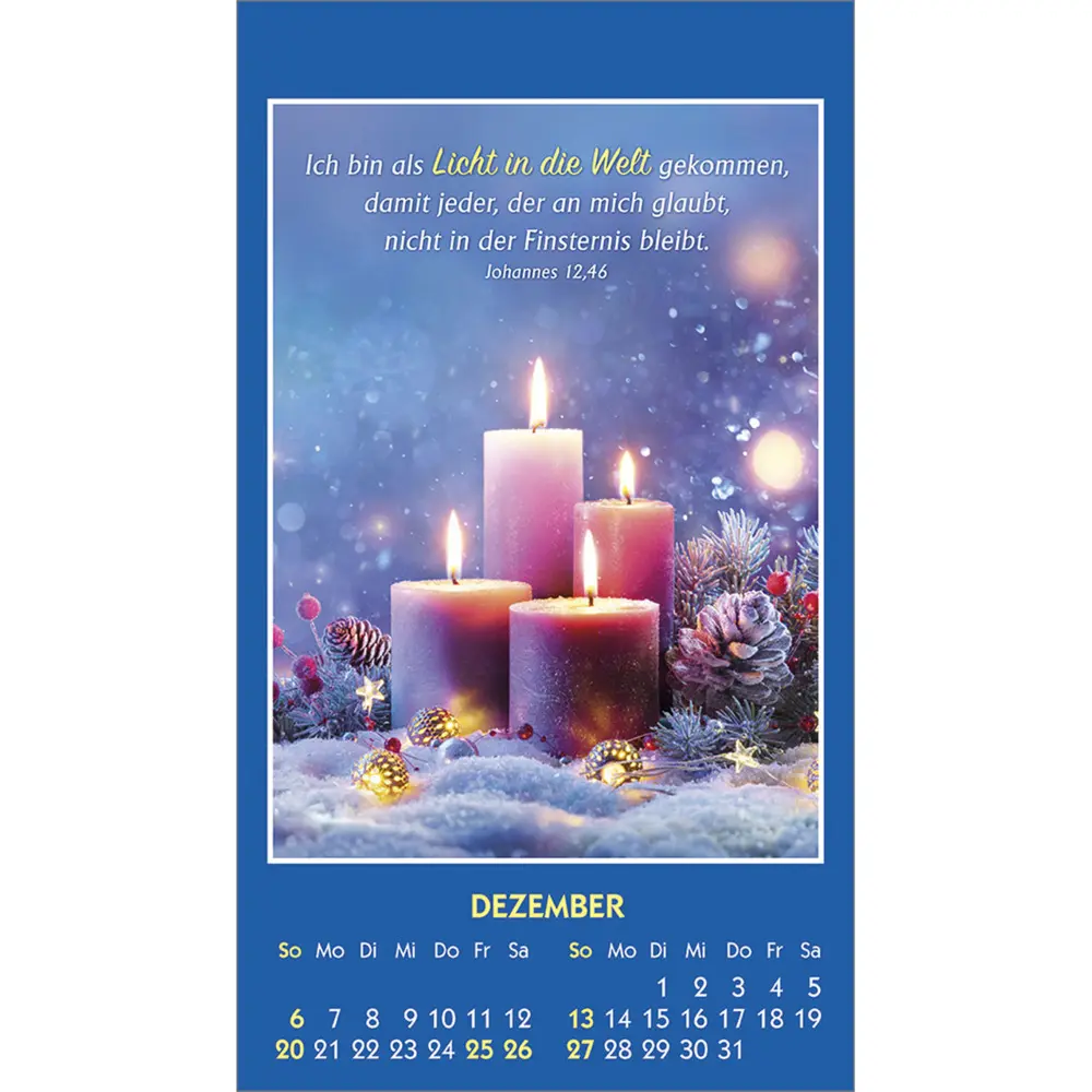 Bild: 9783754893968 | Gottes Wort - Licht für den Tag 2026 | Kalender | Spiralbindung | 2026