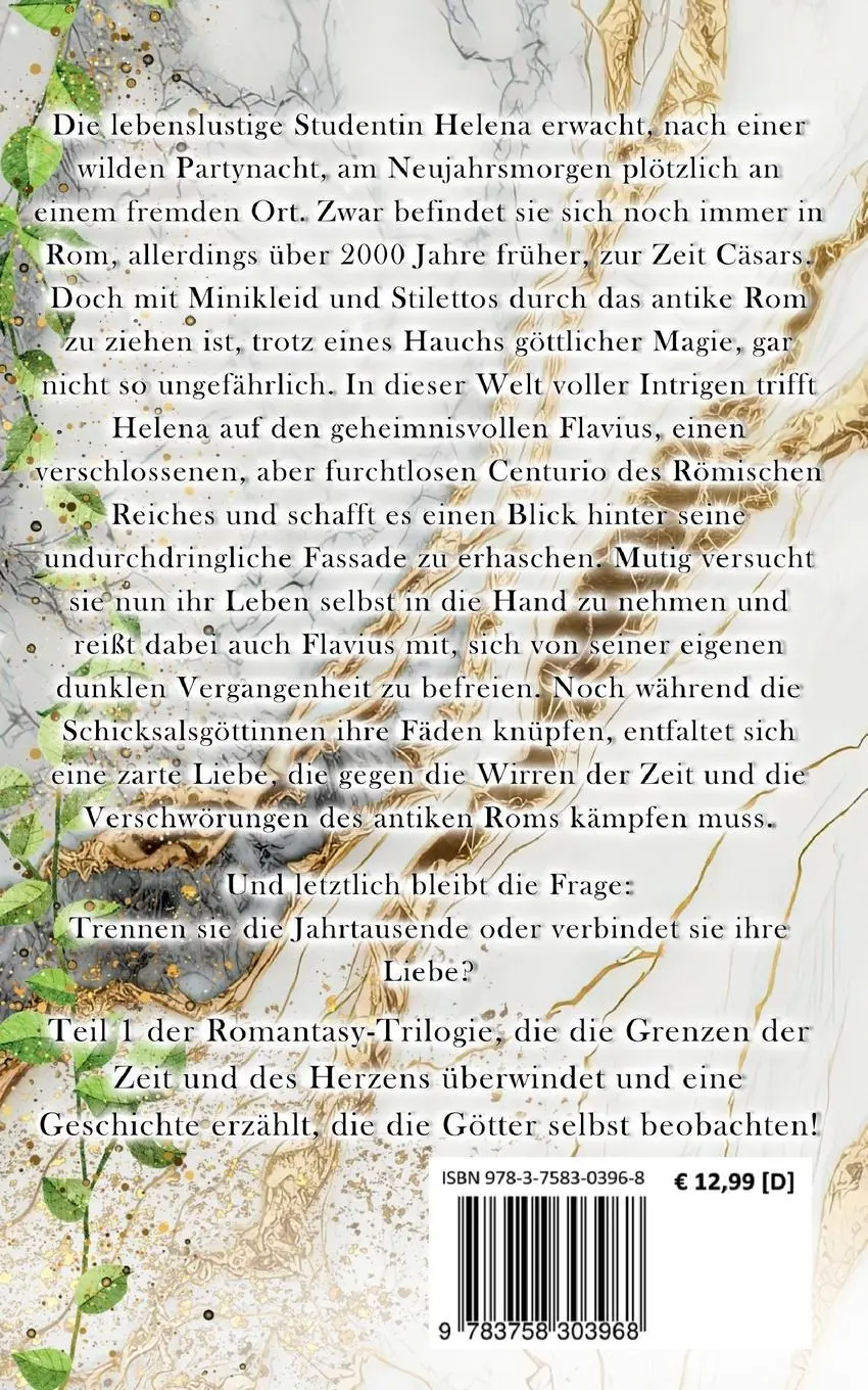 Rückseite: 9783758303968 | In Deiner Zeit | Im Bann der ewigen Stadt | Mia Montague | Taschenbuch