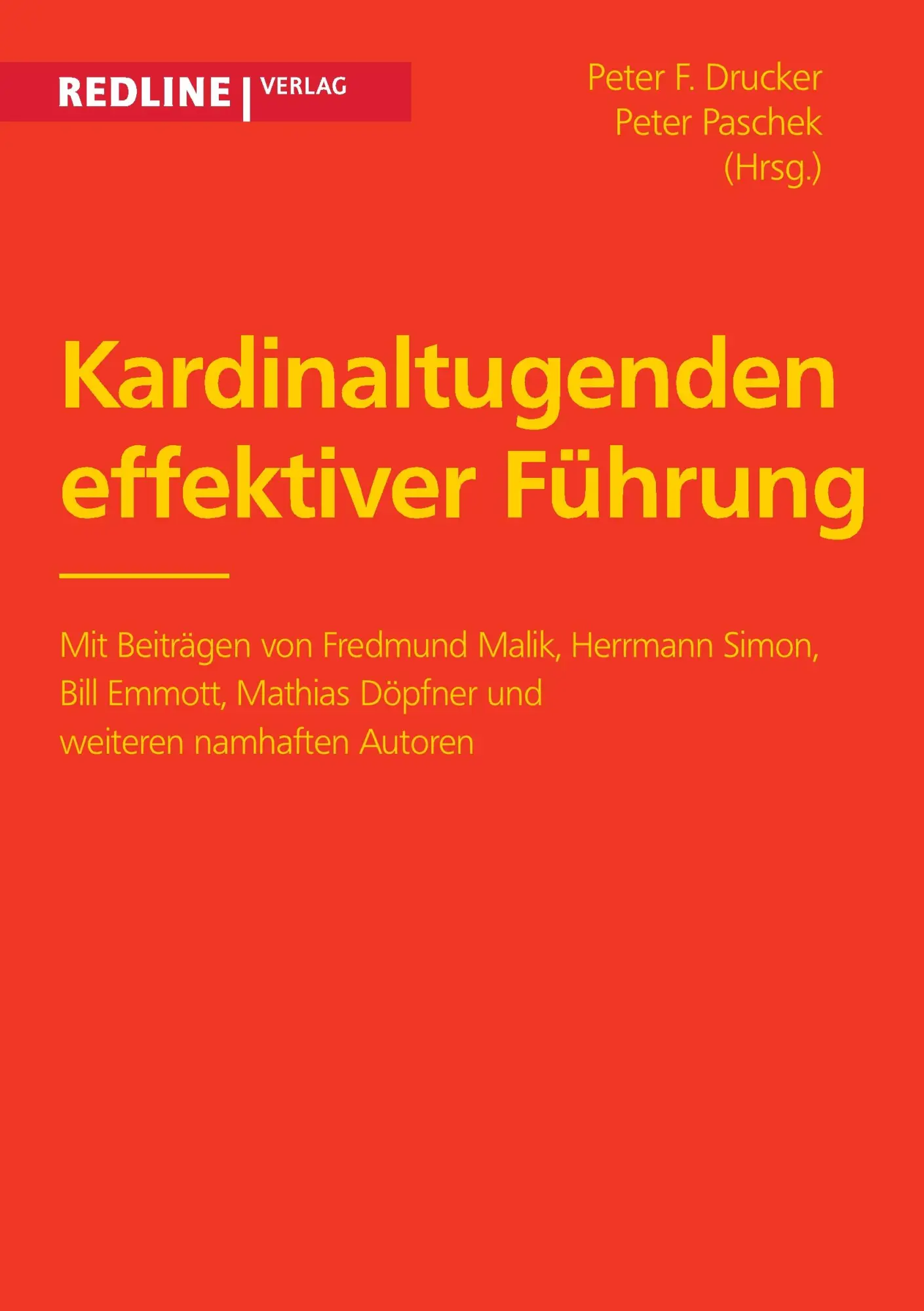 Cover: 9783868813968 | Kardinaltugenden effektiver Führung | Peter F. Drucker | Taschenbuch