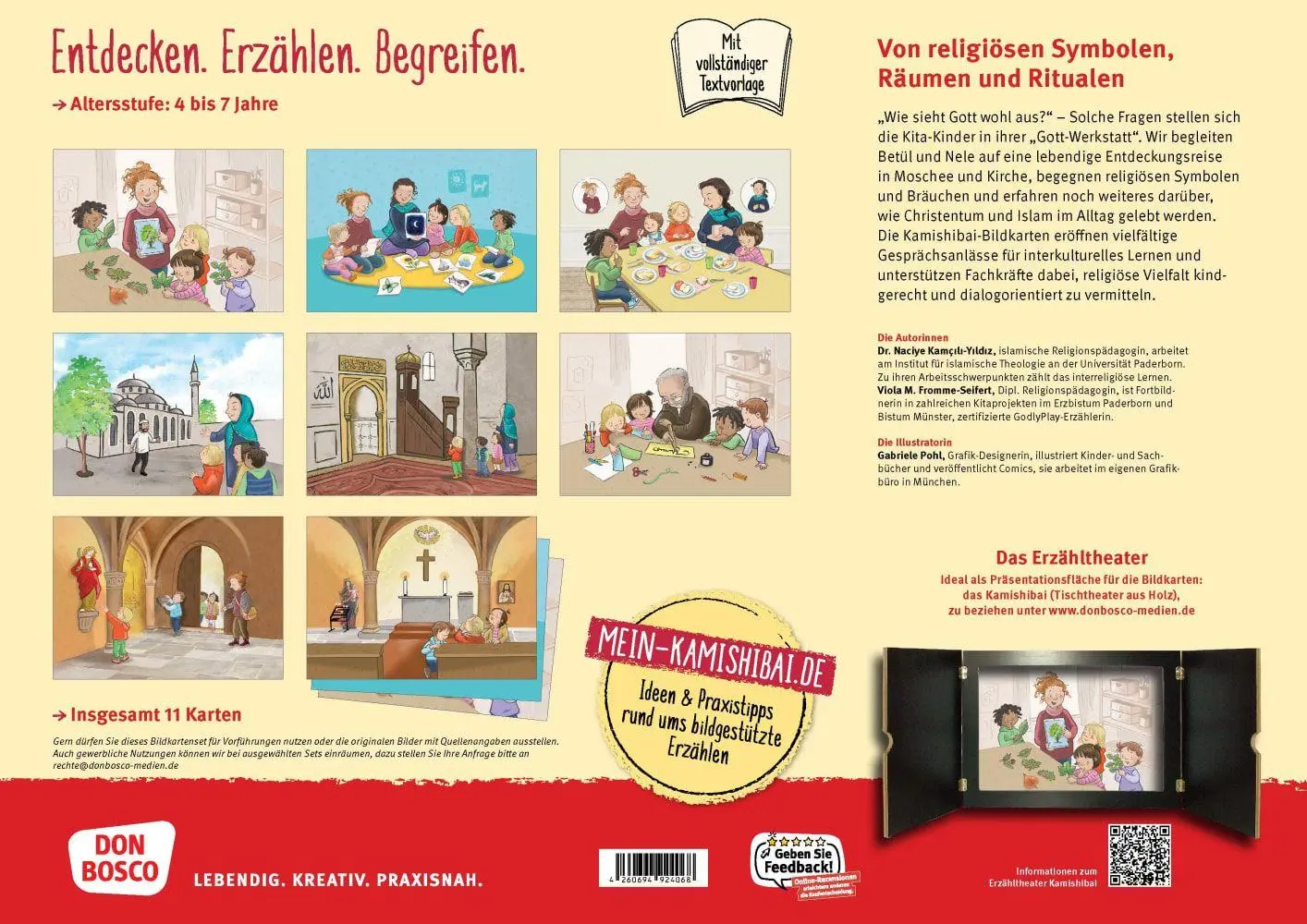 Bild: 4260694924068 | Betül und Nele entdecken Kirche und Moschee. Kamishibai Bildkartenset