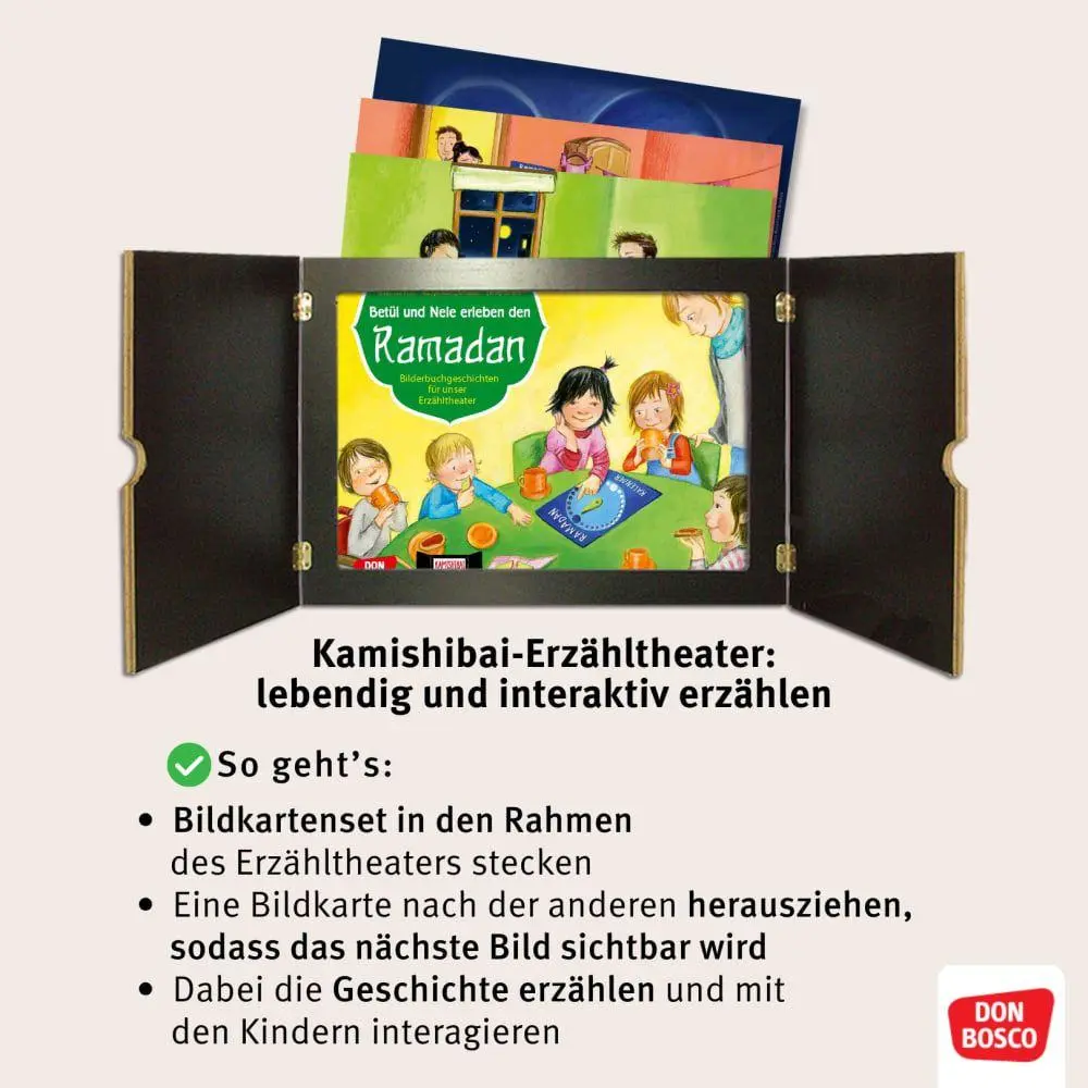 Bild: 4260694924068 | Betül und Nele entdecken Kirche und Moschee. Kamishibai Bildkartenset