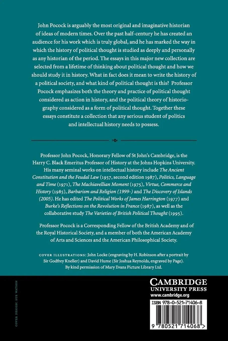 Rückseite: 9780521714068 | Political Thought and History | J. G. A. Pocock | Taschenbuch | 2016