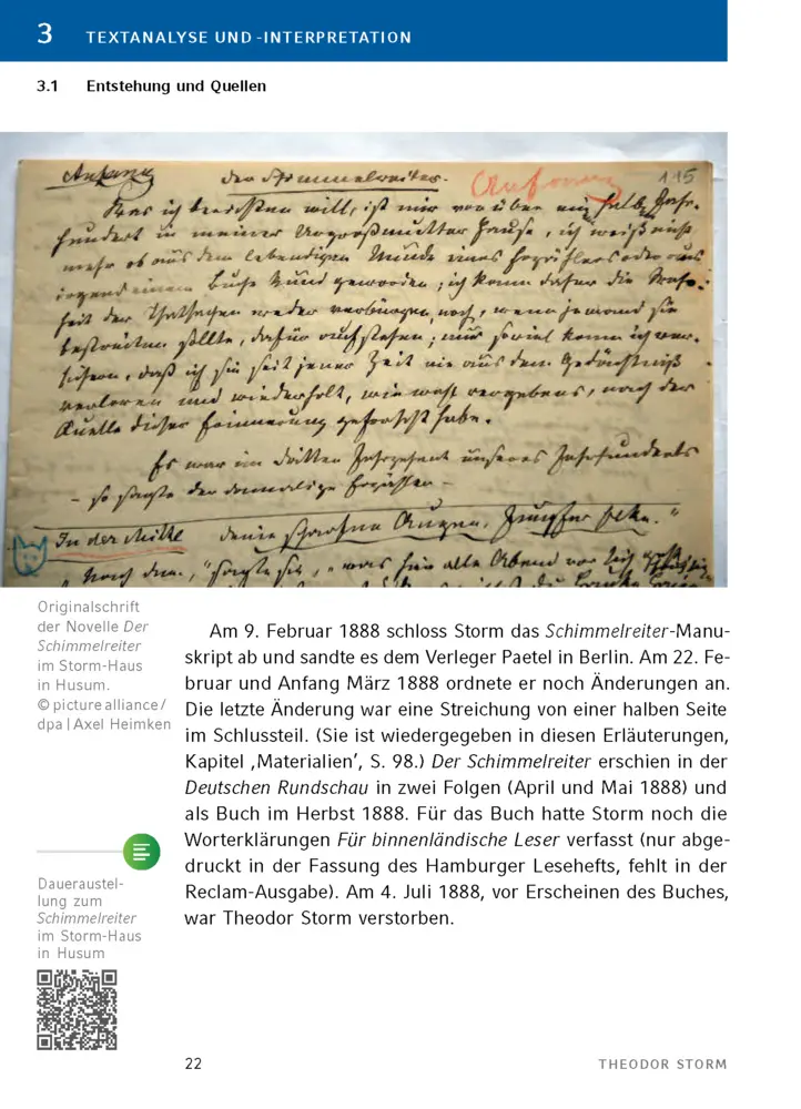 Bild: 9783129304068 | Der Schimmelreiter von Theodor Storm - Textanalyse und Interpretation