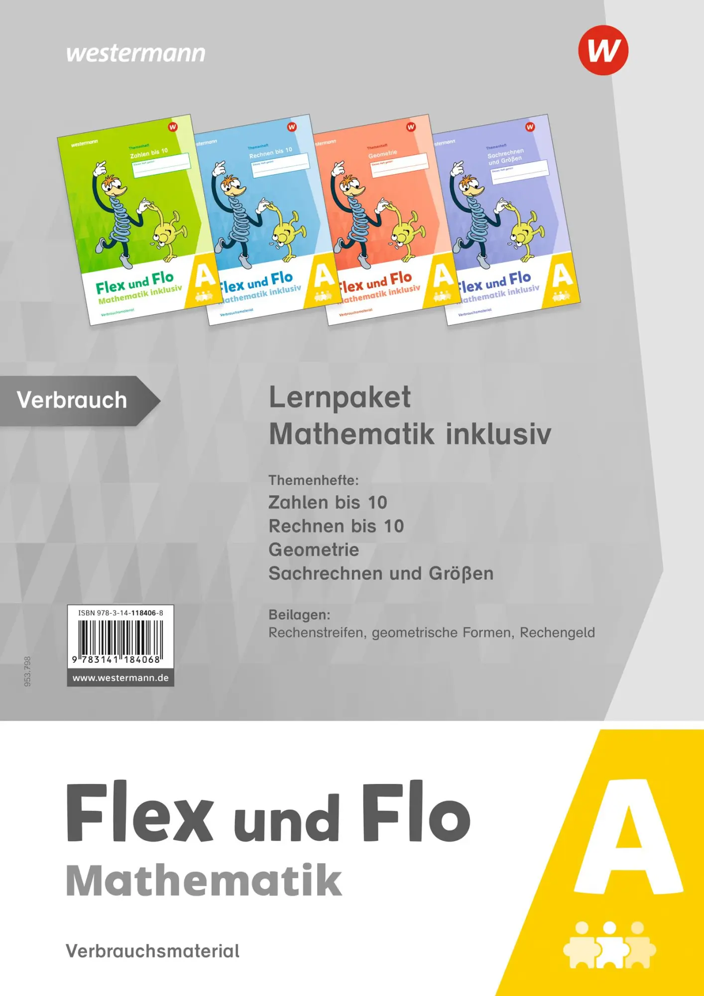 Cover: 9783141184068 | Flex und Flo - Mathematik inklusiv. Paket A | Ausgabe 2021 | Buch