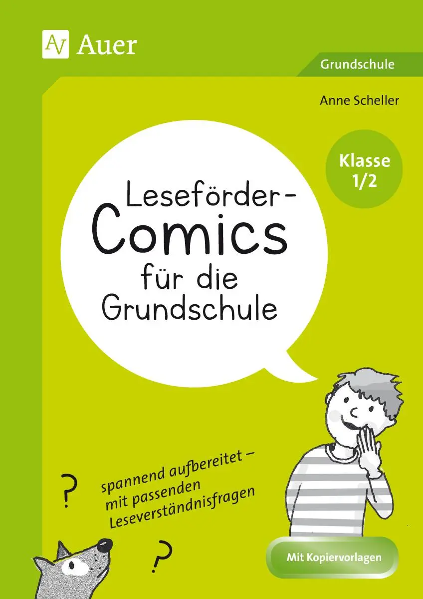 Cover: 9783403084068 | Leseförder-Comics für die Grundschule - Klasse 1/2 | Anne Scheller