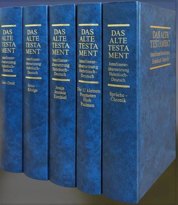 Cover: 9783417254068 | Interlinearübersetzung AT hebräisch-deutsch - Paket | Buch | 5970 S.