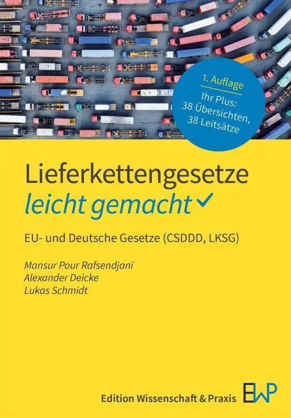 Cover: 9783874404068 | Lieferkettengesetze - leicht gemacht | Lukas Schmidt (u. a.) | Buch