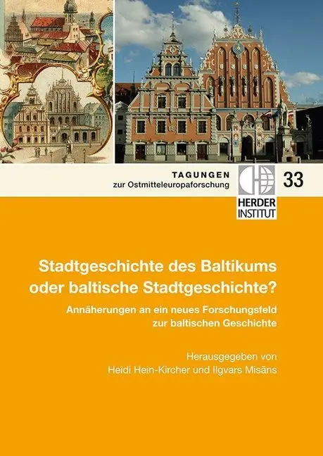 Cover: 9783879694068 | Stadtgeschichte des Baltikums oder baltische Stadtgeschichte? | Buch