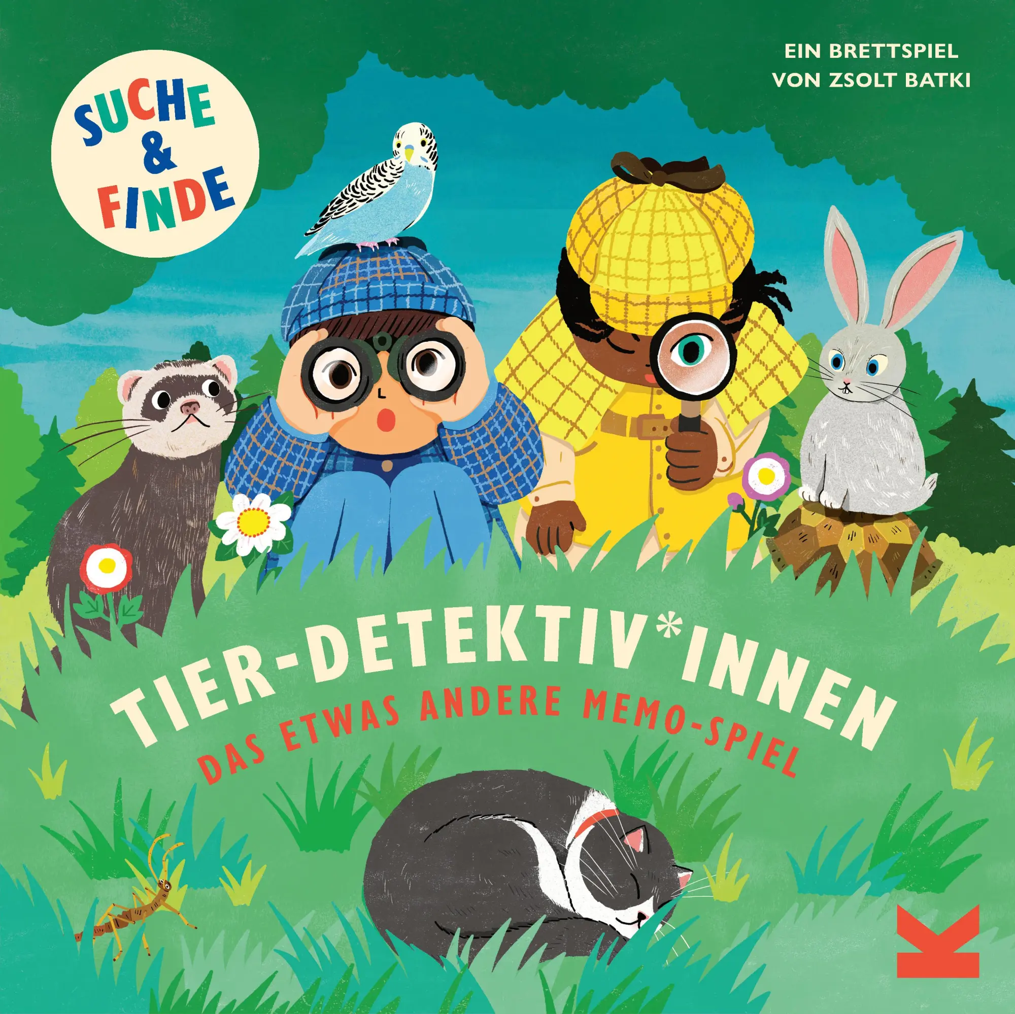 Cover: 9783962444068 | Suche &amp; finde. Tier-Detektiv*innen | Das etwas andere Memo-Spiel
