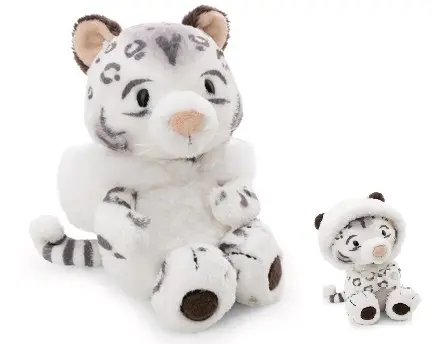 Cover: 4012390624168 | Nici 62416 Kuscheltier Schneeleopard Eleni Snowbell 25cm | Winter