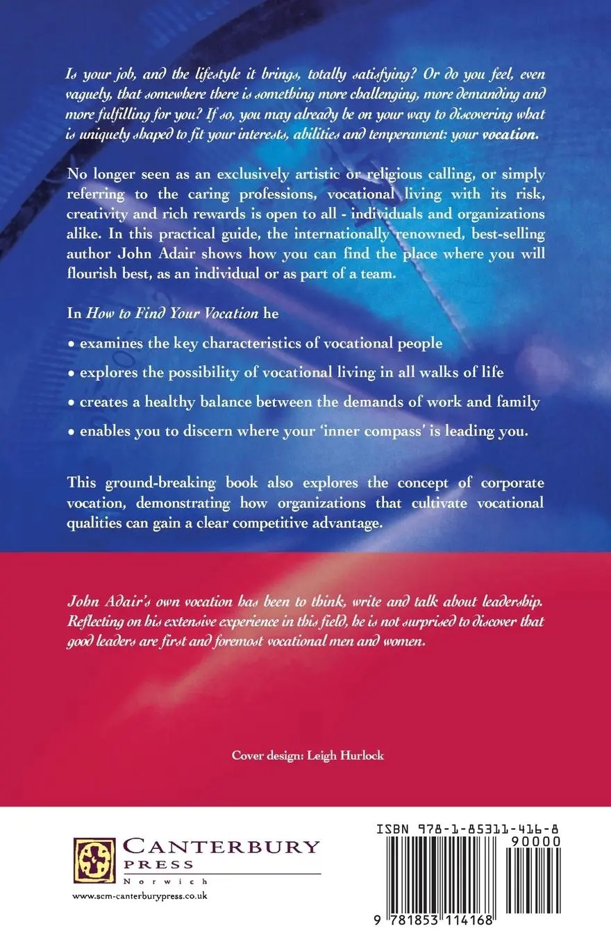 Rückseite: 9781853114168 | How to Find Your Vocation | A Guide to Discovering the Work You Love