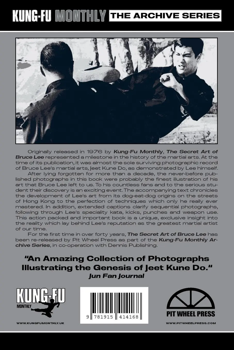 Rückseite: 9781915414168 | The Secret Art of Bruce Lee (Kung-Fu Monthly Archive Series 2022...