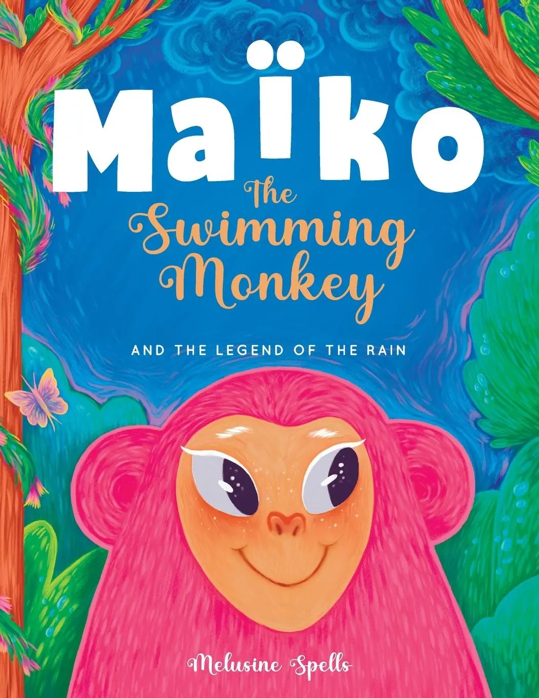 Cover: 9781915724168 | Maïko the Swimming Monkey and the Legend of the Rain | Line (u. a.)