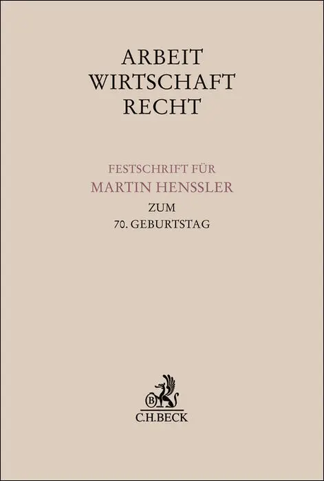 Cover: 9783406804168 | Arbeit, Wirtschaft, Recht | Christian Deckenbrock (u. a.) | Buch