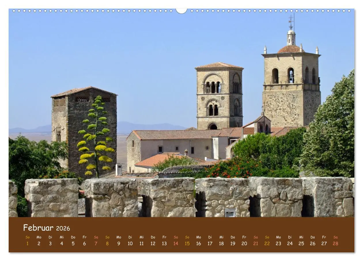 Bild: 9783457604168 | Extremadura Spanien (Wandkalender 2026 DIN A2 quer), CALVENDO...