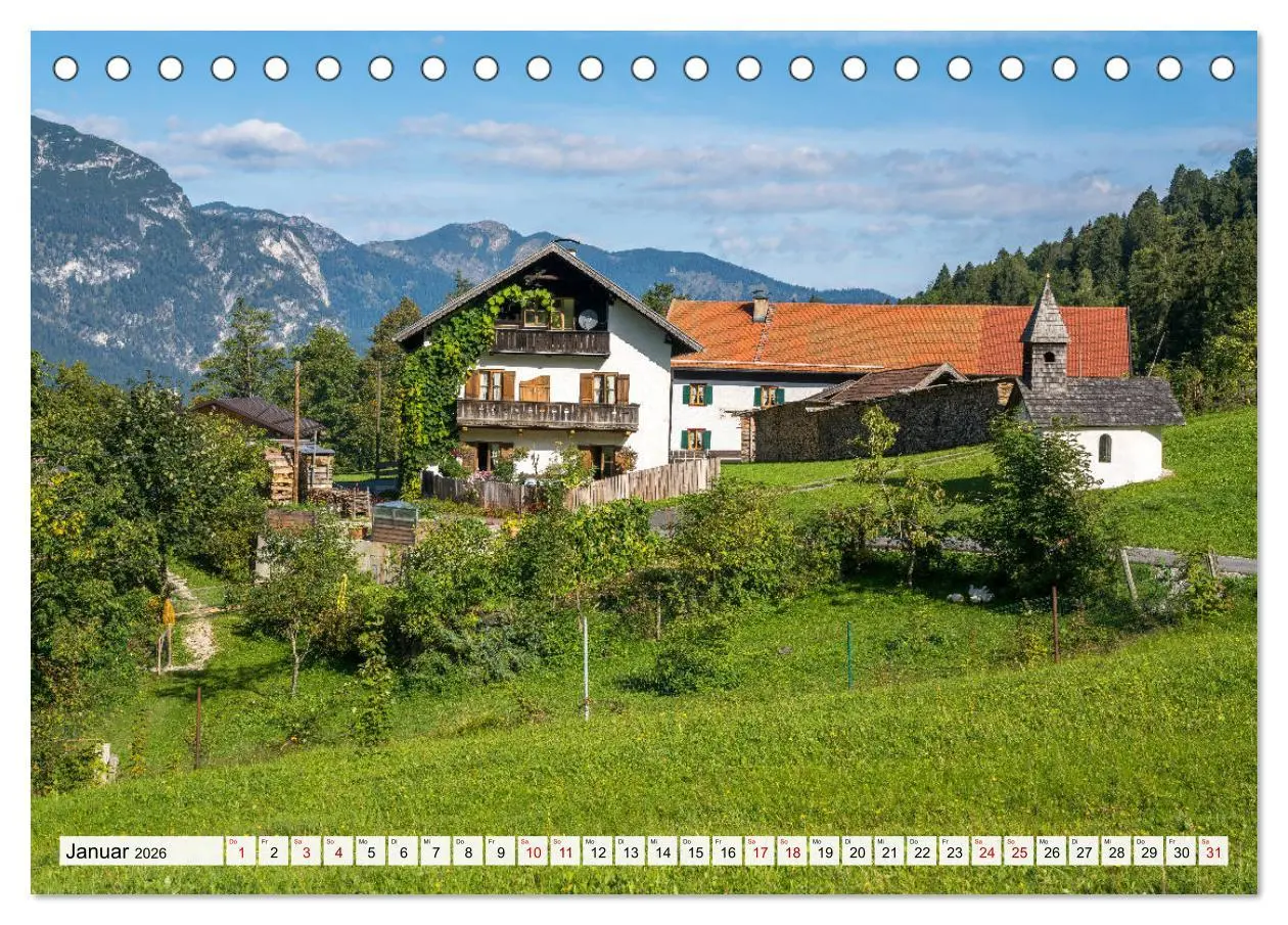 Bild: 9783457774168 | Ein Sommer rund um Garmisch-Partenkirchen (Tischkalender 2026 DIN...