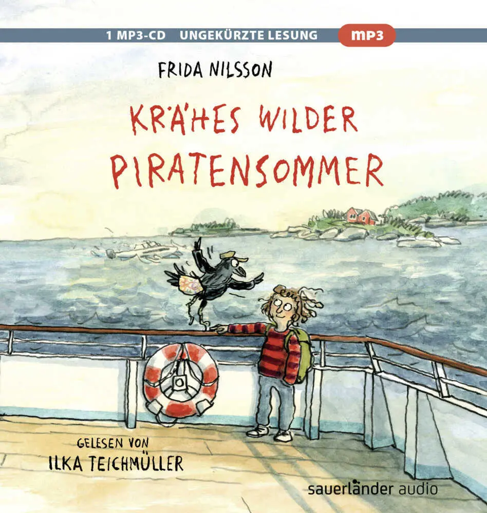 Cover: 9783839844168 | Krähes wilder Piratensommer,1 Audio-CD, 1 MP3 | Frida Nilsson | CD