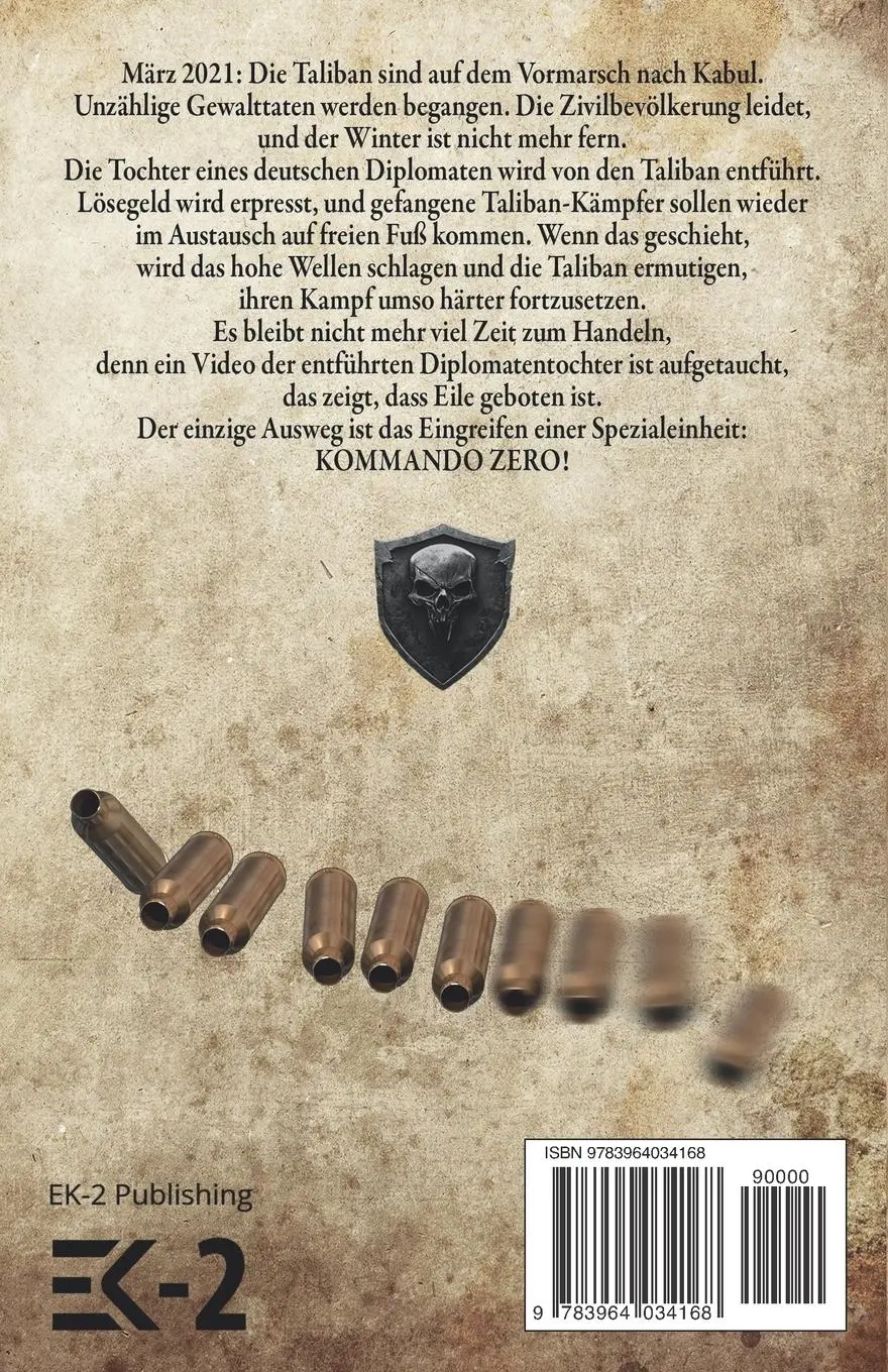 Rückseite: 9783964034168 | Kommando Zero Band 1 | Mission Kabul | Alfred Wallon | Taschenbuch